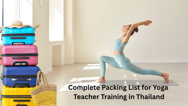 Complete Packing List for Yoga Teacher Training in Thailand